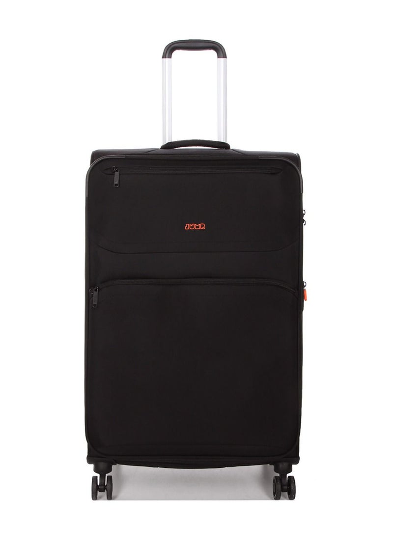 Jump Moorea 2 Soft Expandable Suitcase Luggage Trolley 88 cm Extra-Large Black - Image 2