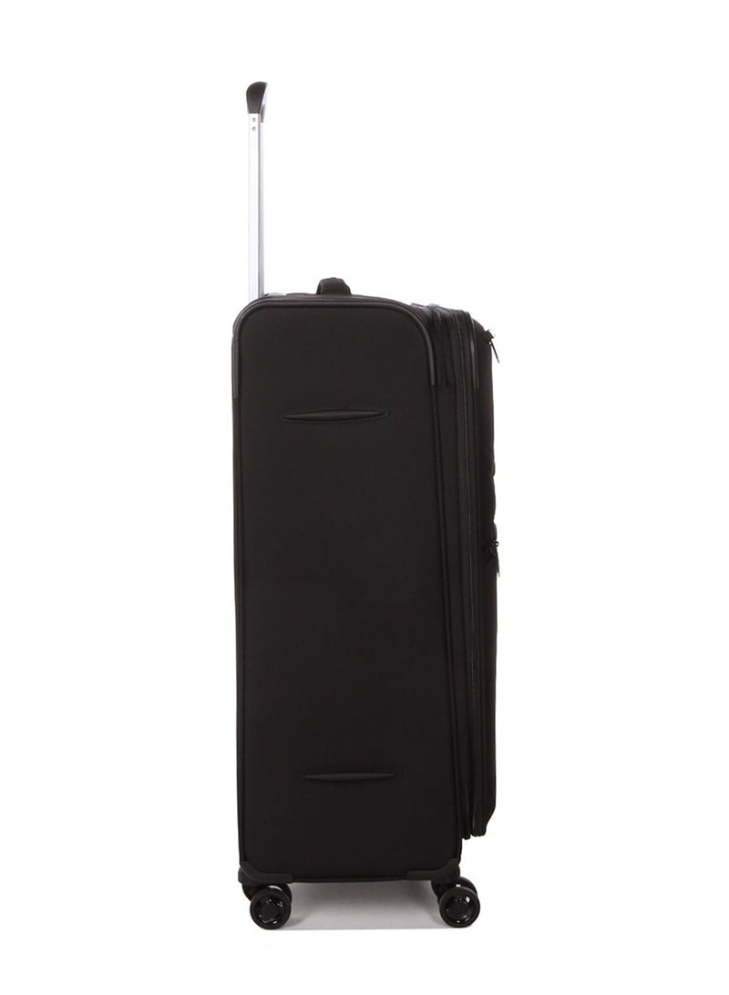 Jump Moorea 2 Soft Expandable Suitcase Luggage Trolley 88 cm Extra-Large Black - Image 4