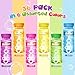Shemira 36 Pcs Bubble Bottles with Wand Bubble Party Favor Supply for Summer Indoor Outdoor Activities 4 OZ Bubble Solution Summer Toy in 6 Colors Party Favor Birthday Party Supplies - Image 4