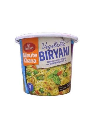 Instant Bowl Vegetable Biryani