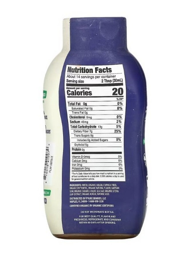 Pyure Organic Caramel Flavored Syrup Keto 0 Sugar 14 fl oz 414 ml - Image 2