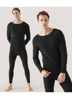 Magic Park Men Thick Thermal Underwear Set Ladies Long Johns Thermal Set Fleece Lined Premium Soft Thermal Underwear Winter Base Layer Tops & Bottoms for Women Men  - Image 5