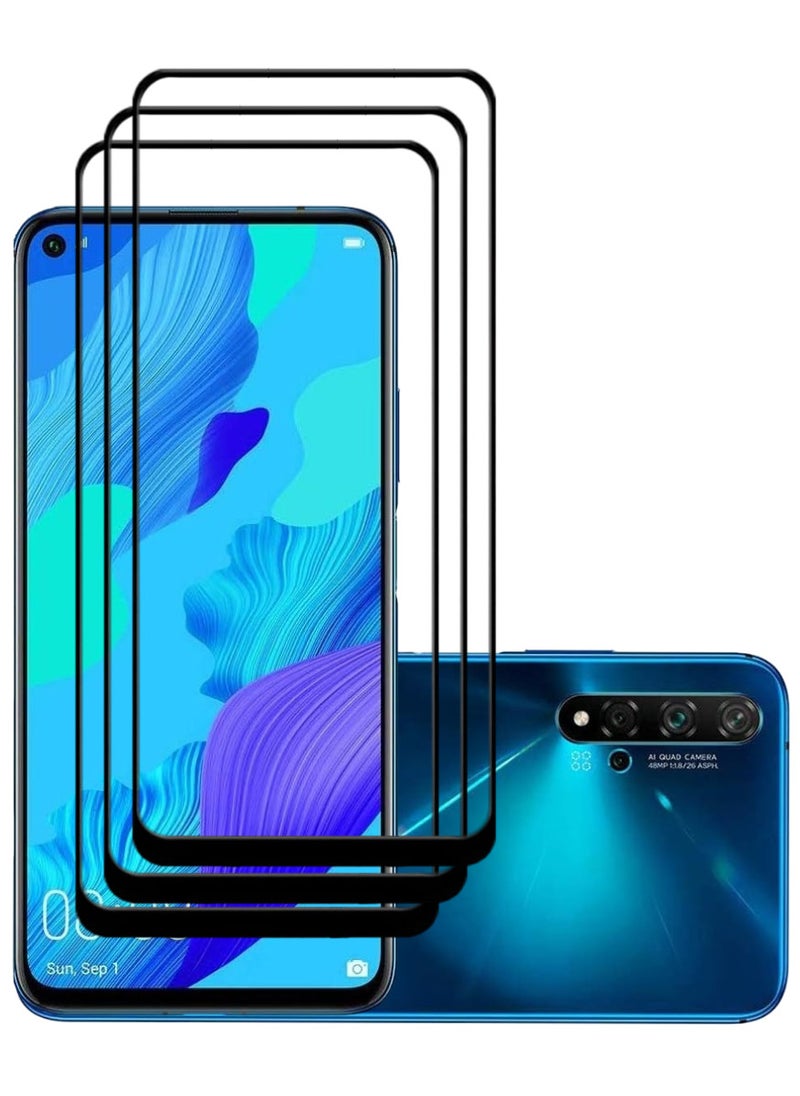 ACLIX 3 Pieces Antistatic ESD Dustproof Premium Quality High Definition Tempered Glass Screen Protector Designed For Huawei nova 5T - Image 1