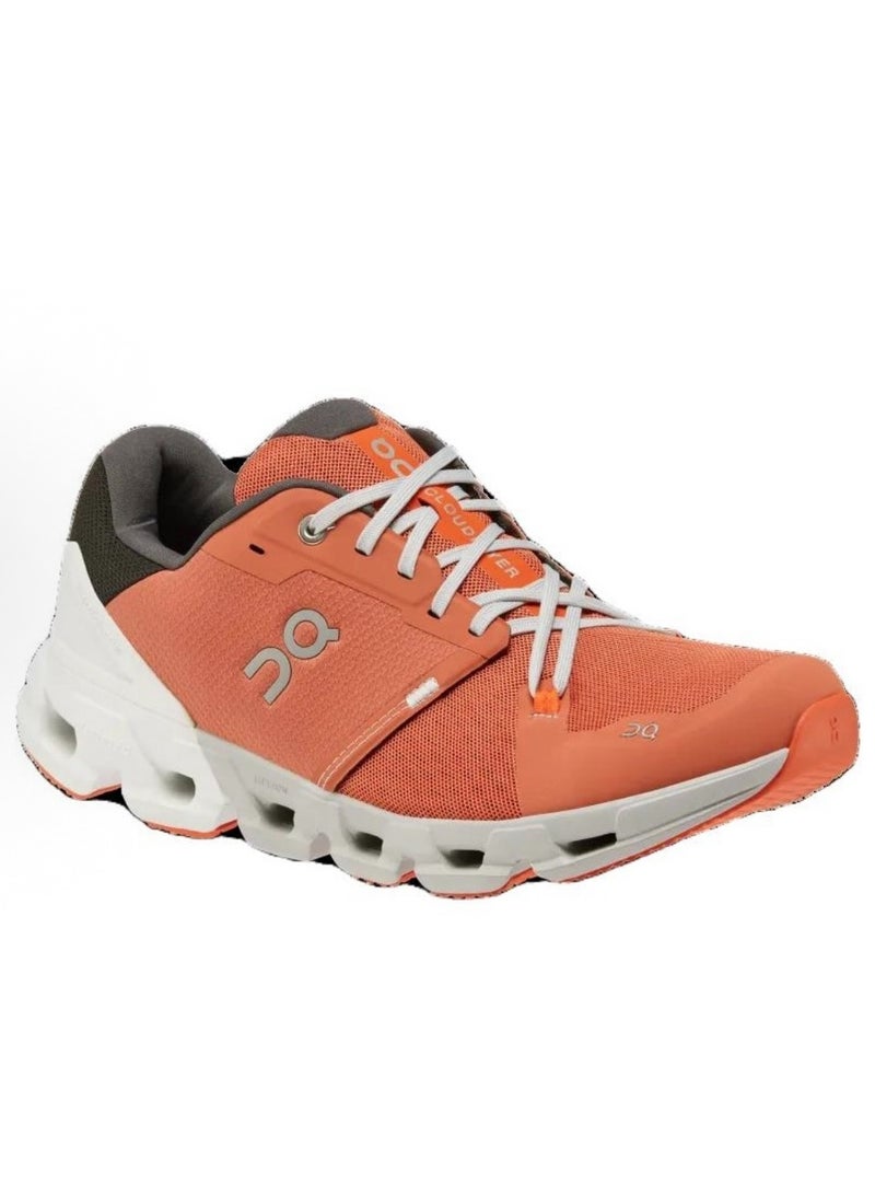 ON Cloud flyer 4 casual sneakers red, white and black  - Image 3