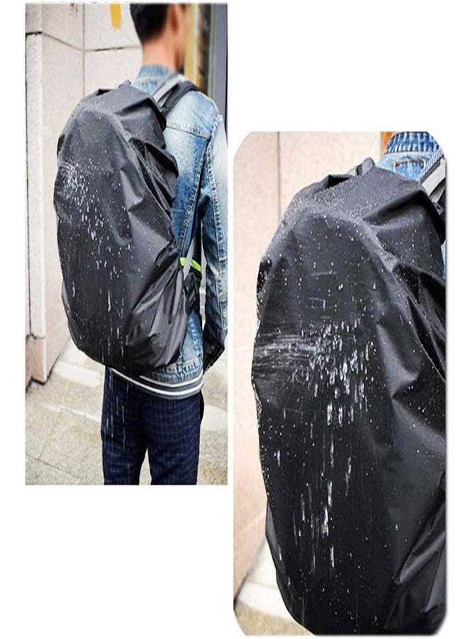 AASHRIT Durable Waterproof Bag Cover for 10-27L Backpacks (Black, Pack of 1) - Image 2