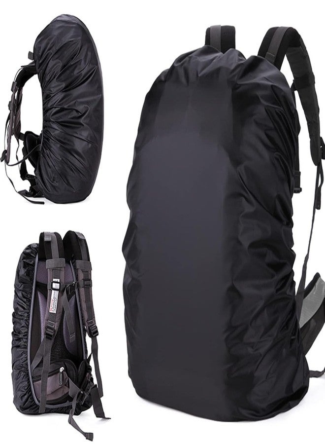 AASHRIT Durable Waterproof Bag Cover for 10-27L Backpacks (Black, Pack of 1) - Image 1
