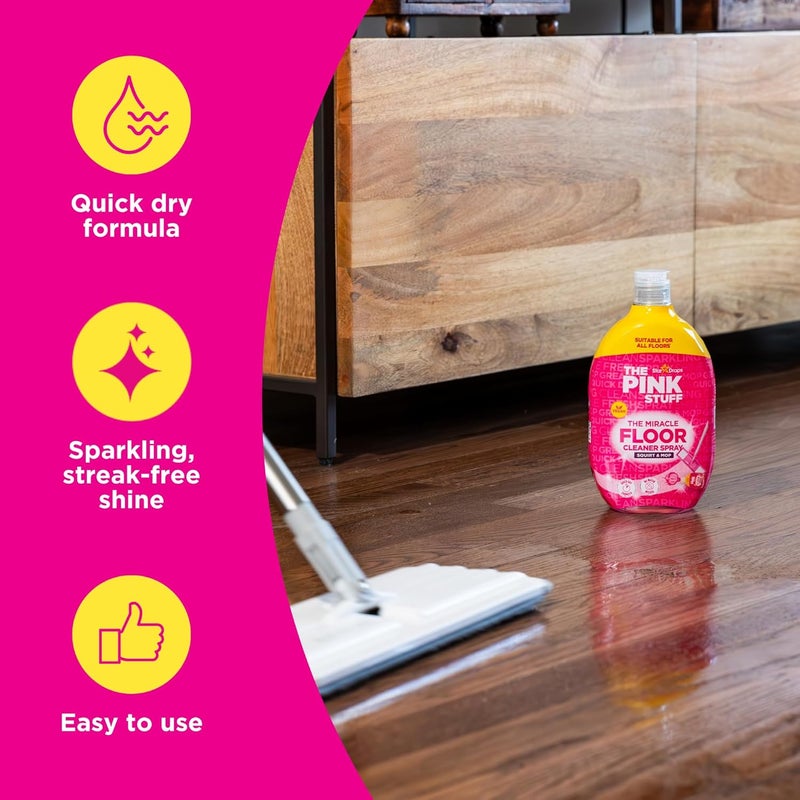 The Pink Stuff Direct to Floor Cleaner Spray - 750ml - Image 3