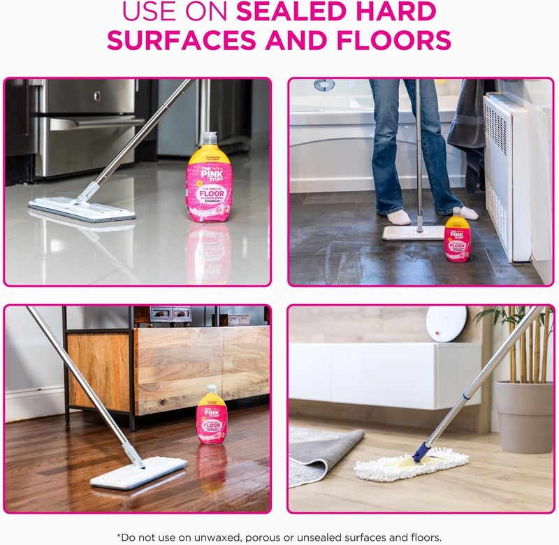 The Pink Stuff Direct to Floor Cleaner Spray - 750ml - Image 4