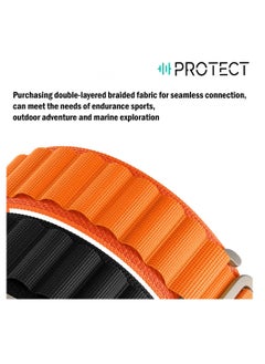 Protect Alpine Loop Apple Watch Band Compatible with 42/44/45/49mm Sizes Stylish and Comfortable Design and Lightweight Polyester  - Image 5