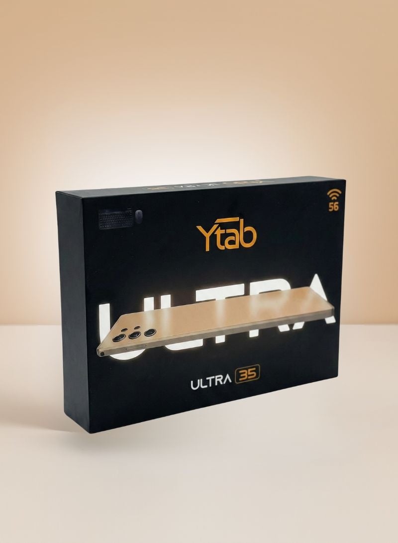 ي تاب جهاز YTAB ULTRA 35 الذكي لتعليم الأطفال، بشاشة 10.1 إنش، مع كيبورد وماوس وايرلس، غطاء فليب، قلم، وشاحن نوع C - Image 2