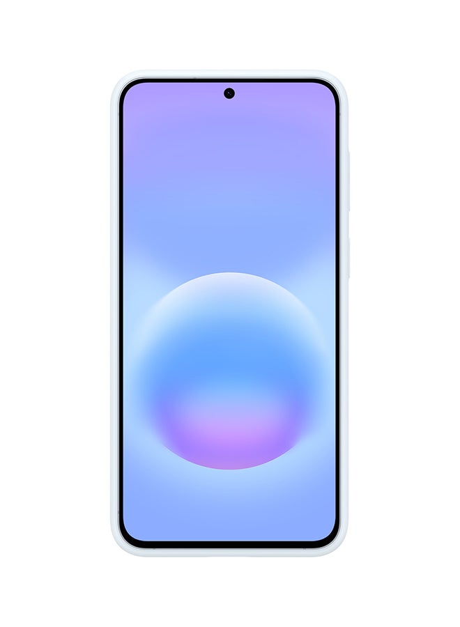 Samsung Galaxy A57 Silicone Case, Light Blue Lightblue - Image 2