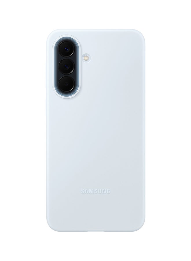 Samsung Galaxy A57 Silicone Case, Light Blue Lightblue - Image 1