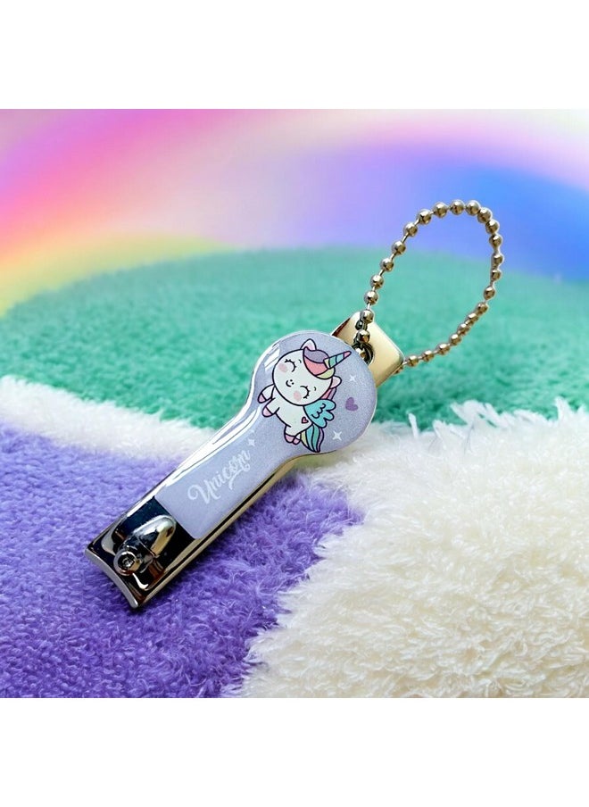 VITALOGY - - Nail Cutter For Girls Unicorn Design - Cute Nail Clipper Fingernail And Toenail Cutter - Perfect For Kids And Toddlers (Nailcutter) - Image 1