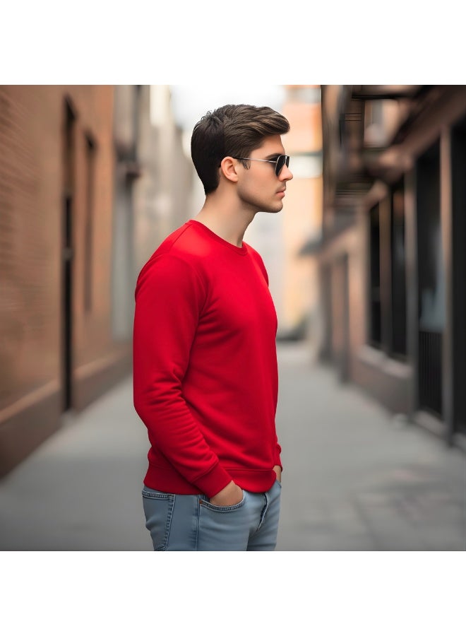 PRINTSHOP4ME Father's Day Mens Sweatshirt–Full Sleeve,Round Neck,Soft Cotton Sweatshirt|Casual Everyday Outfit|Mens Sweatshirt For Father's Day - Image 5