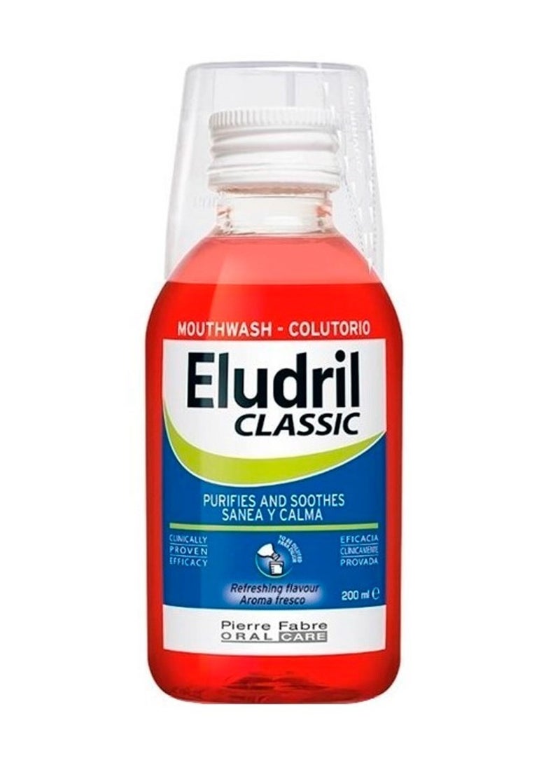 Eludril Classic Mouthwash 200ml - Image 1