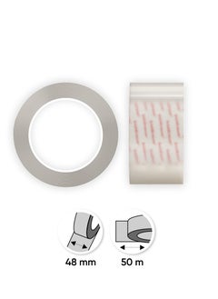 ErichKrause Packing tape Clear, transparent, 48mmx50m (shrink 1 pcs)  - Image 2