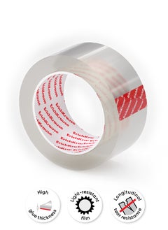 ErichKrause Packing tape Clear, transparent, 48mmx50m (shrink 1 pcs)  - Image 3