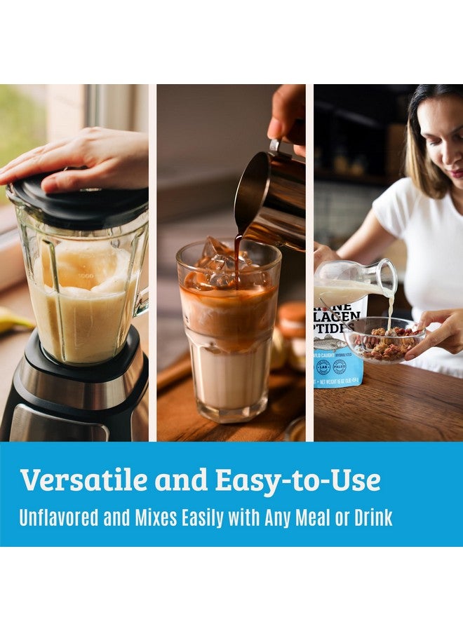 Dr. Matthew Marine Collagen Peptides Powder from Hydrolyzed Wild Caught Fish Protein - Hair & Beauty Supplements for Women & Men - Image 4