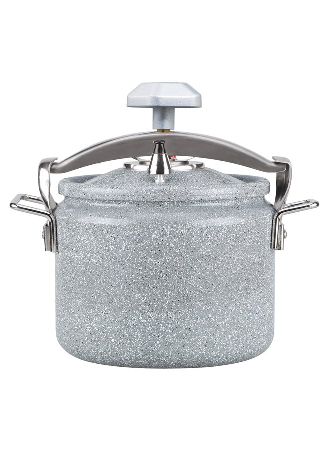AL SANIDI - Ceramic coated pressure cooker, Pressure cooker, Gray, capacity 20 L - Image 1