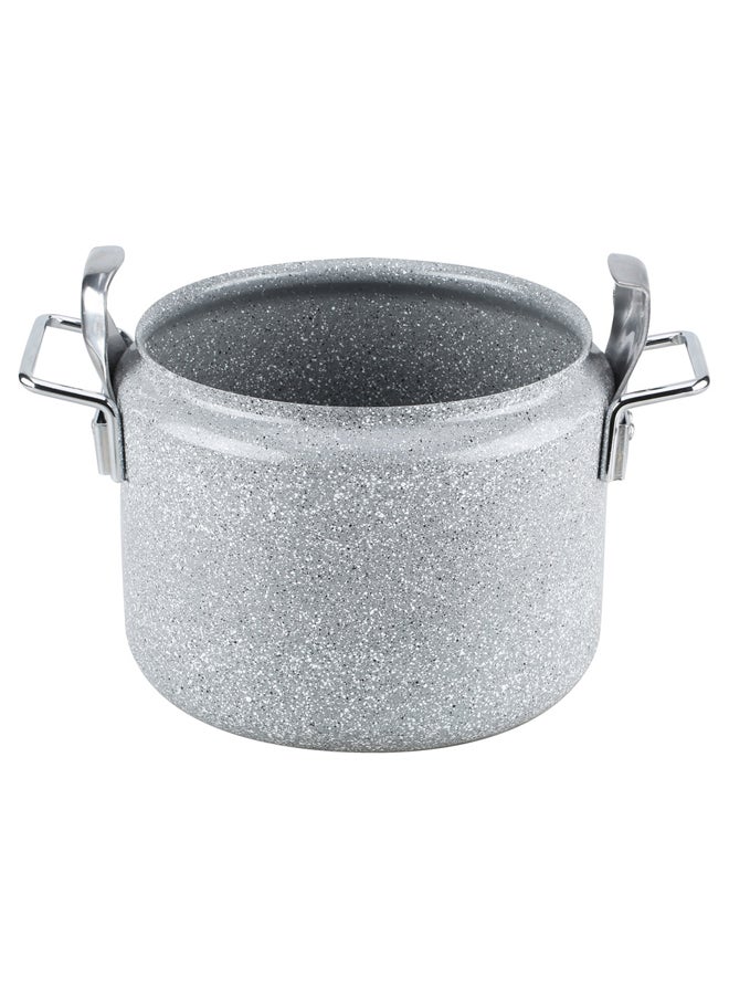 AL SANIDI - Ceramic coated pressure cooker, Pressure cooker, Gray, capacity 20 L - Image 1