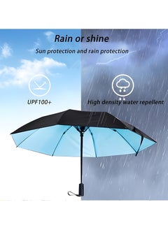 EVEREEN 1 Piece of Premium 3-in-1 UV Protection Umbrella with Fan and Spray - Portable, Windproof, and Water-Resistant - Perfect for Outdoor Activities and Hot Summer Days  - Image 3