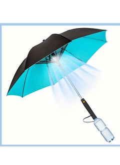 EVEREEN 1 Piece of Premium 3-in-1 UV Protection Umbrella with Fan and Spray - Portable, Windproof, and Water-Resistant - Perfect for Outdoor Activities and Hot Summer Days  - Image 2