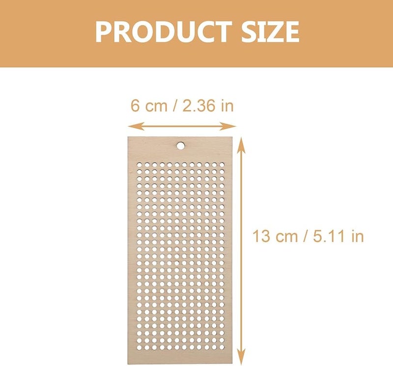 طقم التطريز بخيط الصليب الخشبي 8 قطع، مجموعة إشارات الكتب للخياطة والحرف اليدوية DIY - Image 5