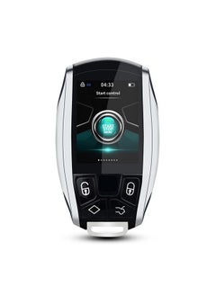 Smart key for cars that operate with a fingerprint only – equipped with a high-quality LCD screen to control the main functions of the car from the inside / B-ONE