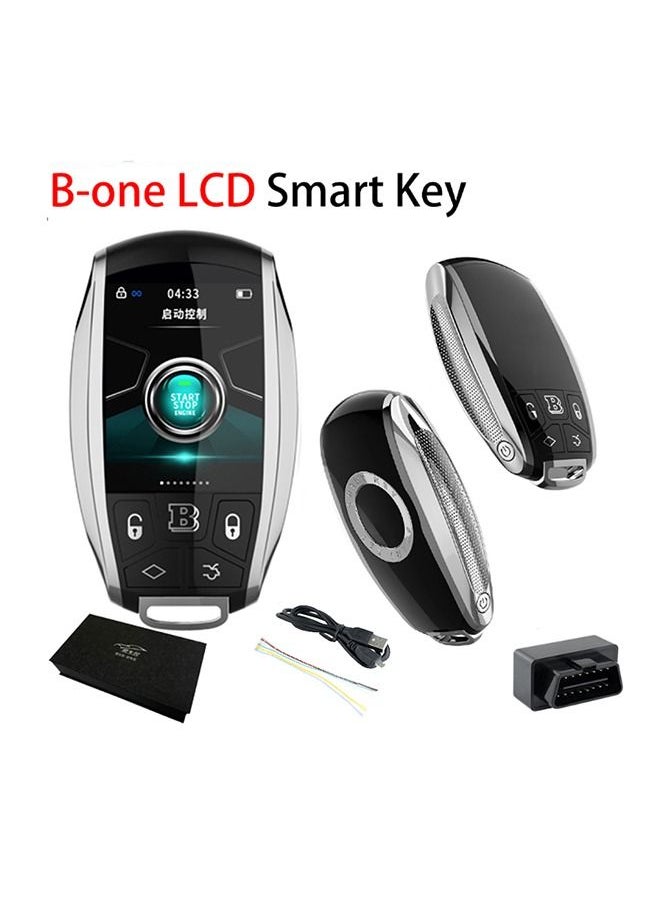 Generic - Smart key for cars that operate with a fingerprint only – equipped with a high-quality LCD screen to control the main functions of the car from the inside / B-ONE - Image 1