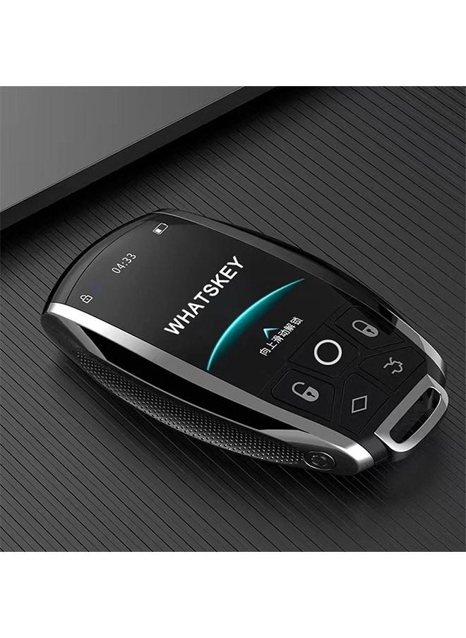 Generic - Smart key for cars that operate with a fingerprint only – equipped with a high-quality LCD screen to control the main functions of the car from the inside / B-ONE - Image 1