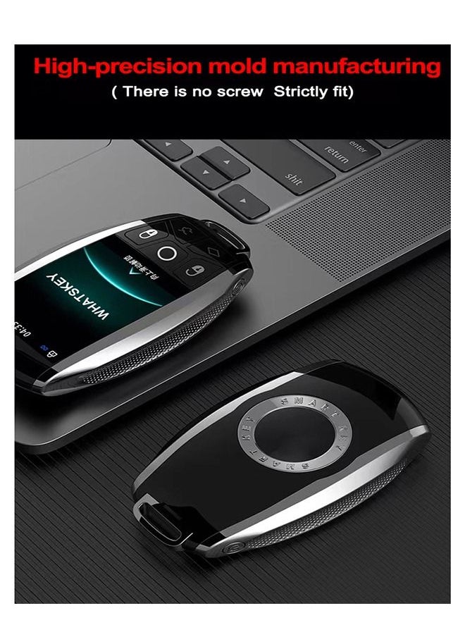 Generic - Smart key for cars that operate with a fingerprint only – equipped with a high-quality LCD screen to control the main functions of the car from the inside / B-ONE - Image 1