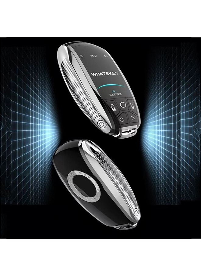 Generic - Smart key for cars that operate with a fingerprint only – equipped with a high-quality LCD screen to control the main functions of the car from the inside / B-ONE - Image 1