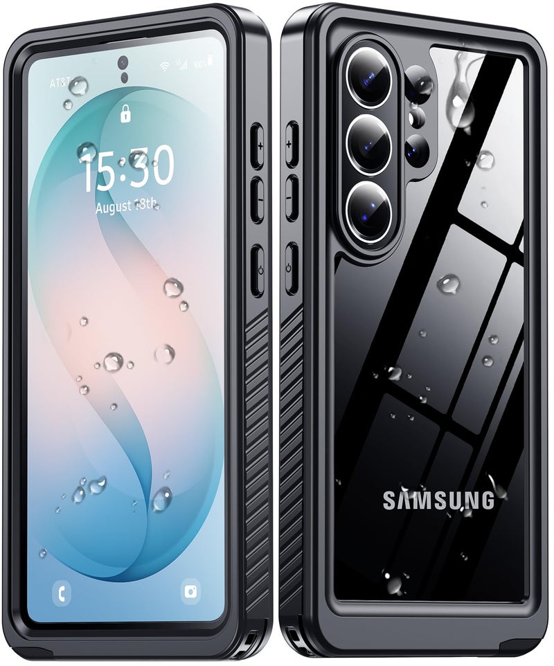 MOZOTER for Samsung Galaxy S26 Ultra Case Waterproof,[IPX8 Underwater Case][Full Body Shockproof & Military Dropproof]Built-in Screen Protector Clear Sound Quality for Samsung S26 Ultra 6.9 inch-Black - Image 1