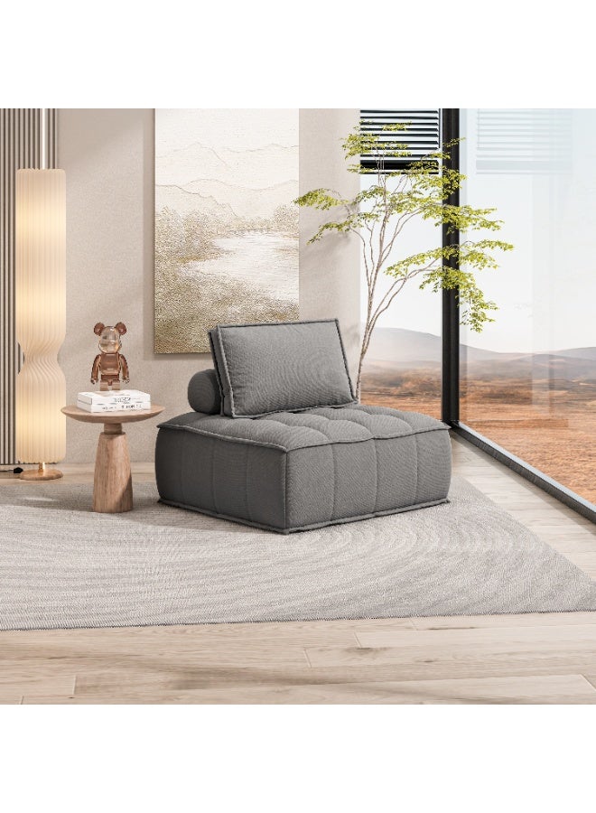 الأمويلات أريكة كنب مرنة ١٠٠×١٠٠×٧٥ سم كنبة بوسائد راحة - تصميم بسيط متين لكل الأماكن - Image 5