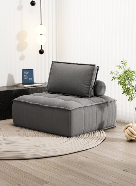 100*100*75cm Modern Elastic Furniture Sofa with Comfort Cushions - Durable Minimalist Design for All Spaces