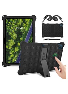 Nokia T20 10.4" Tablet Case 2021, Multi-Angle case, Kids Friendly Silicone Case for Nokia T20 (TA-1392) [Portable Strap & Stylus Pen & Pen Holder]