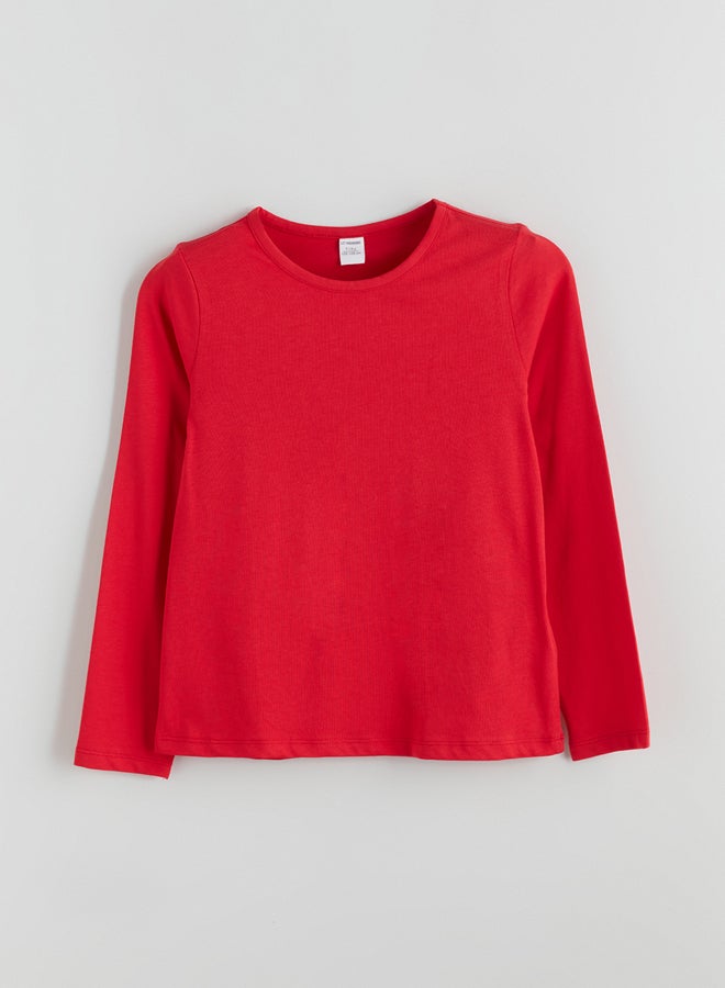 LC WAIKIKI Crew Neck Girls' T-Shirt - Image 1