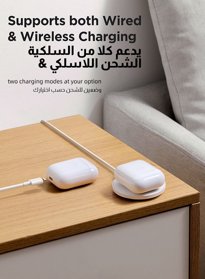 جوي روم JR-T03S سماعات أذن لاسلكية نصف في الأذن ، جديدة لعام 2024 ، منخفضة الوقت في التأخير ، كشف في الأذن ، اتصال بنقرة واحدة ، باس قوي ، هاي فاي ، ميكروفون عالي الدقة. أبيض - Image 5