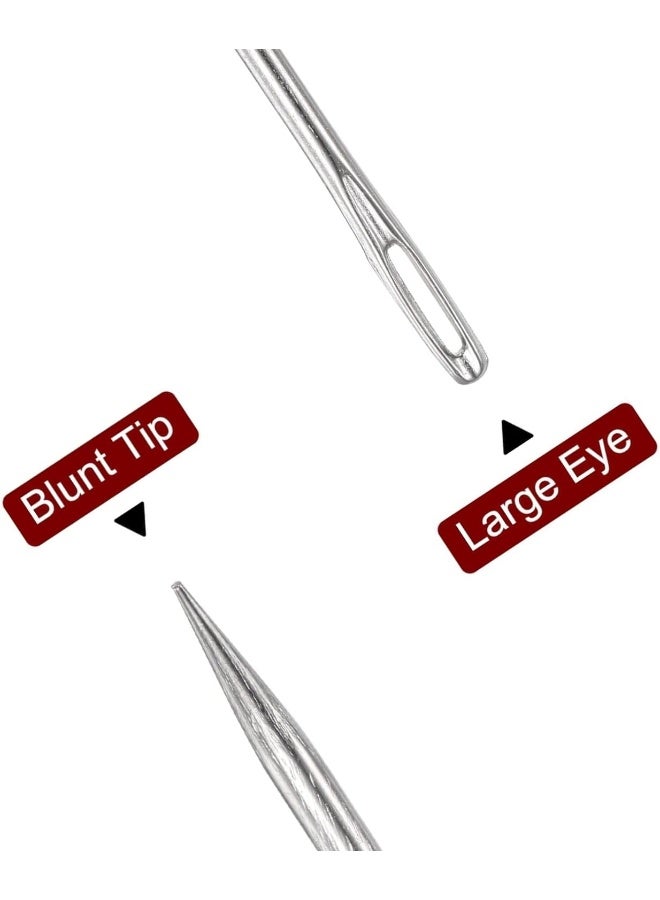 Biella 14Cm Industrial Type Sewing Large Eye Long Needle Easy To Thread Hand Sewing Needle  - Image 3