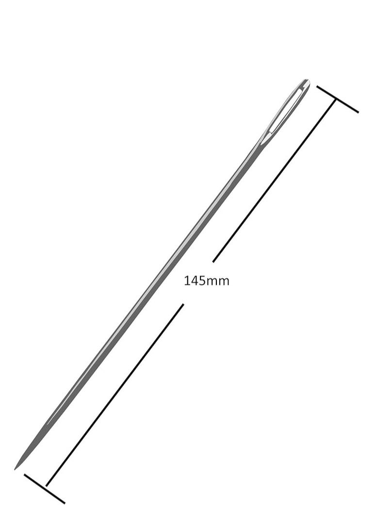 Biella 14Cm Industrial Type Sewing Large Eye Long Needle Easy To Thread Hand Sewing Needle  - Image 2