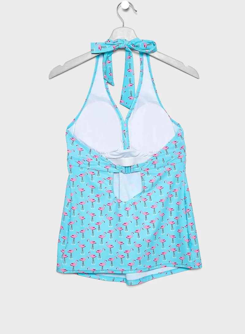 JoJo Maman Bebe Tankini Maternity Bikini Set