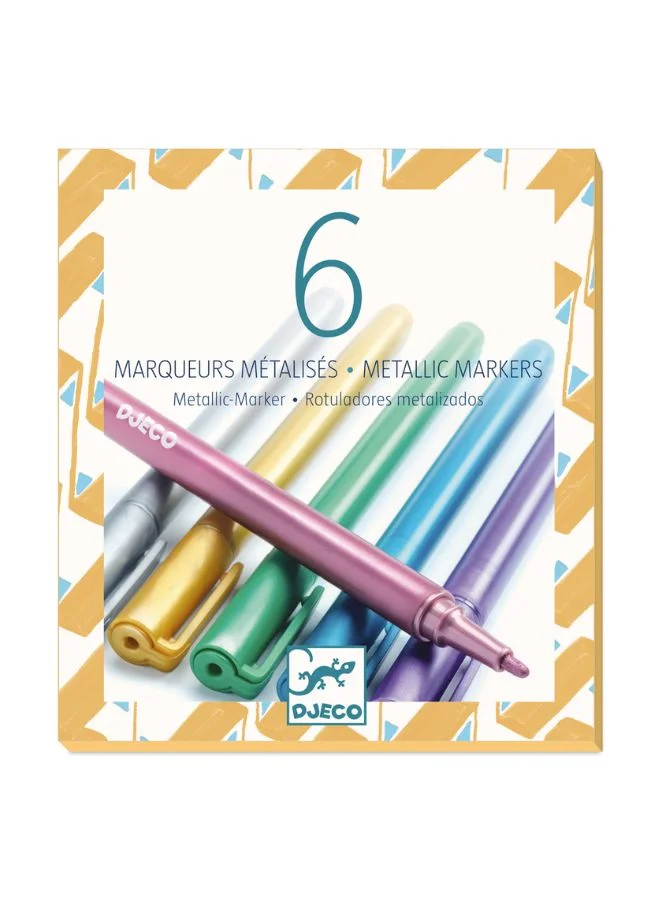 DJECO Metallic Markers