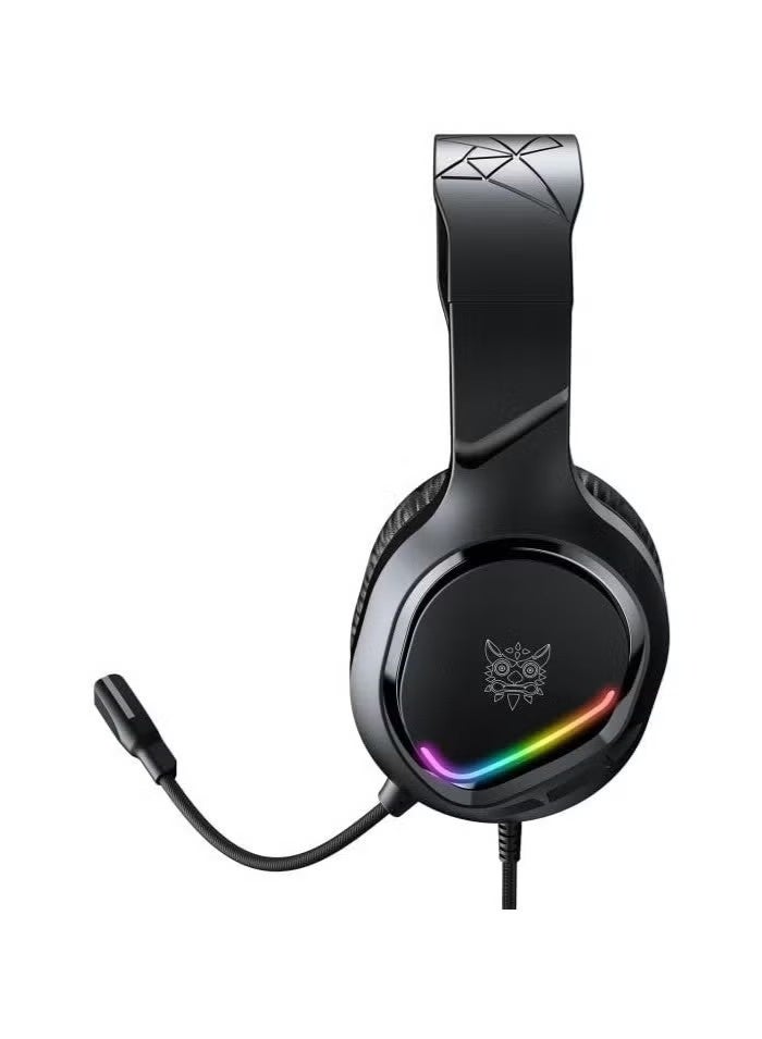 أونيكوما سماعة الألعاب السلكية Onikuma X31 باللون الأسود - Image 4