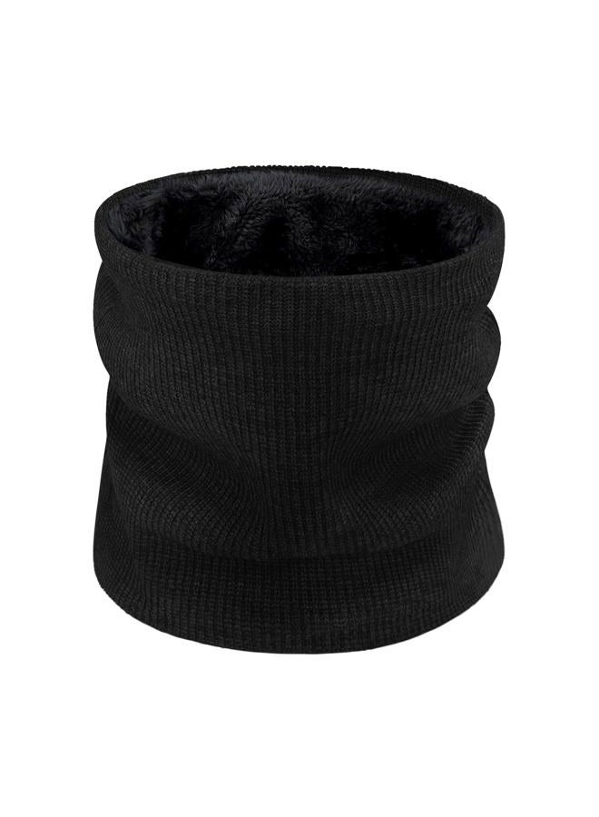 Beurlike Winter Neck Warmer Gaiters for Men Women Windproof Thermal Fleece Ski Face Mask Cover Neck Scarf for Cold Weather, Black, One size - Image 1