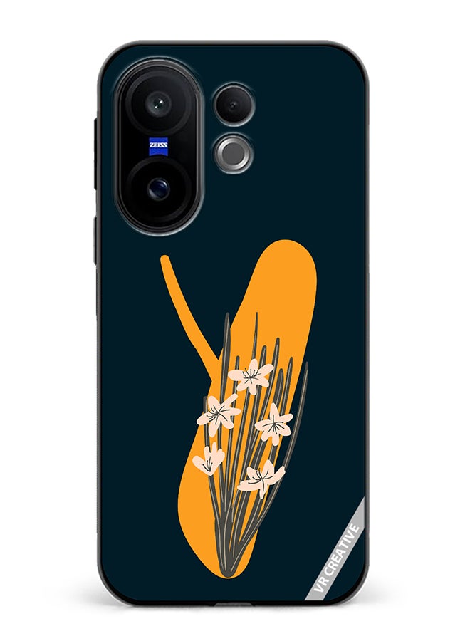 Protective Case Cover For Vivo X200 FE Alphabet Y Design Multicolour
