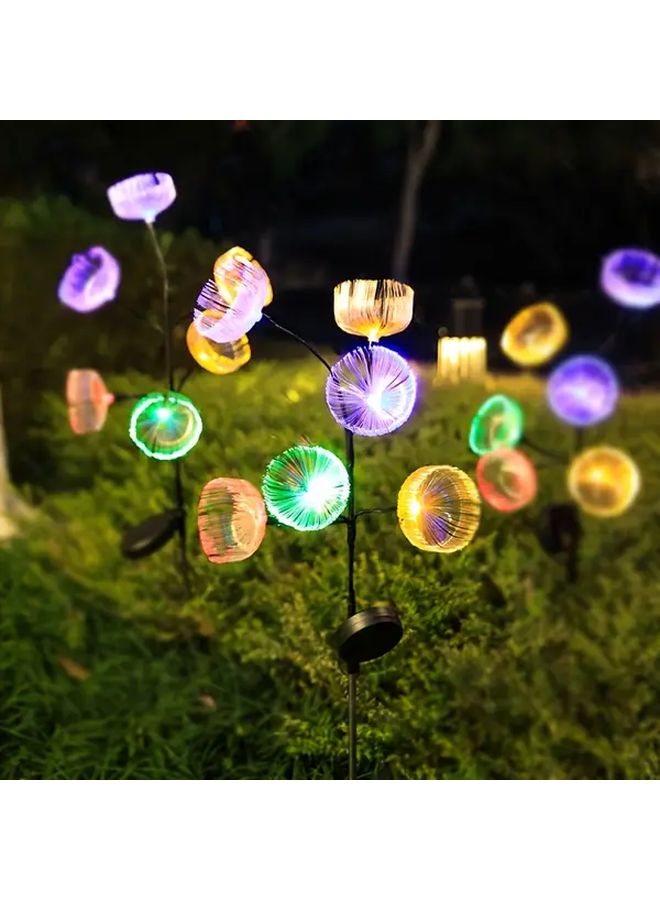 Multicolor Solar Jellyfish Outdoor Lights 2 Packs For Garden Lawn Pathway Decor - Image 4