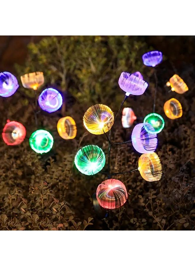 Multicolor Solar Jellyfish Outdoor Lights 2 Packs For Garden Lawn Pathway Decor - Image 1