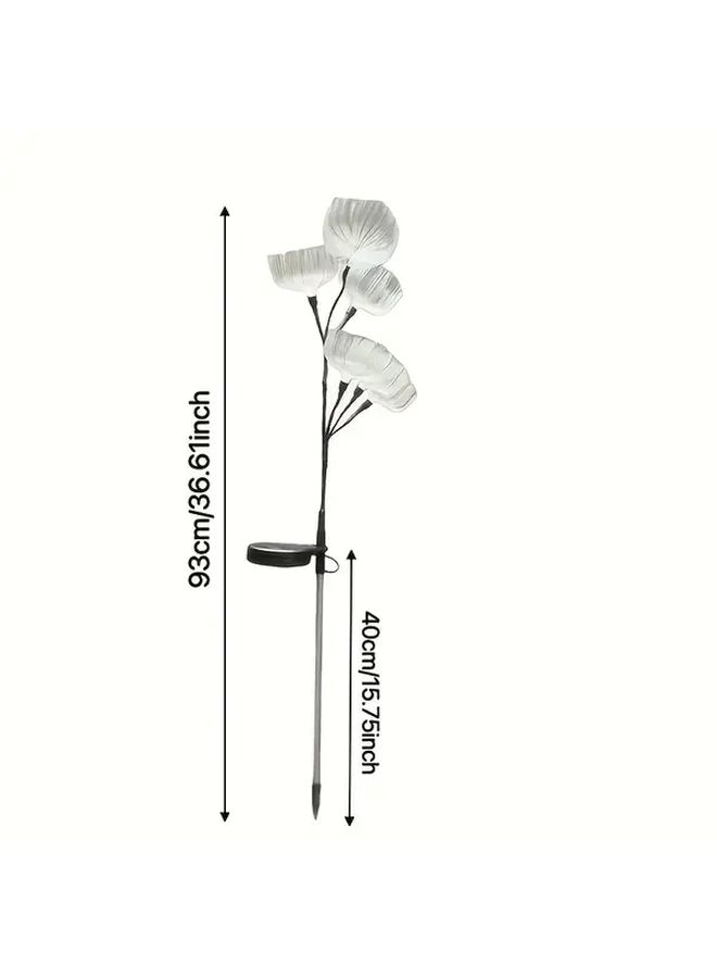 Multicolor Solar Jellyfish Outdoor Lights 2 Packs For Garden Lawn Pathway Decor - Image 3