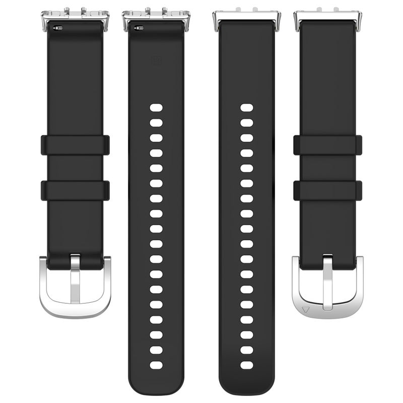 Suitable For Samsung Bracelet Galaxy Fit3 Silicone Strap Sm-R390 Steel Buckle Wrist Strap - Image 3