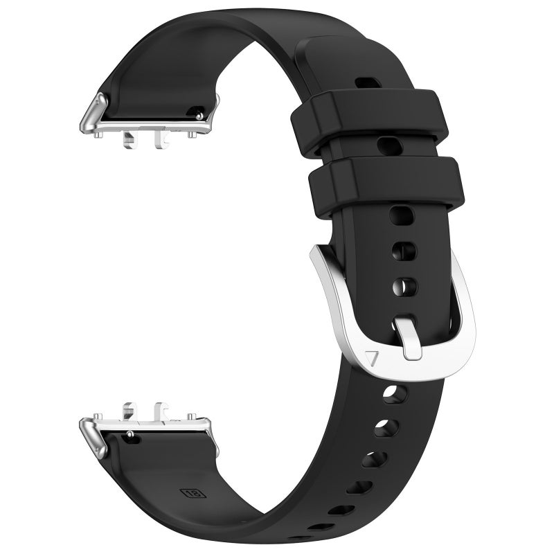 Suitable For Samsung Bracelet Galaxy Fit3 Silicone Strap Sm-R390 Steel Buckle Wrist Strap - Image 1